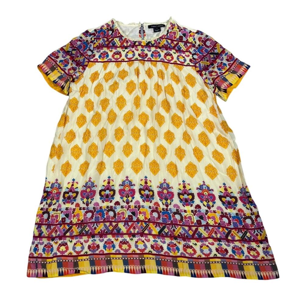 Anthropologie Tanvi kedia Womens Size S Narcisa Caltha Swing Dress